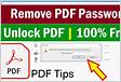 Unlock PDF online. Free PDF Password Remover